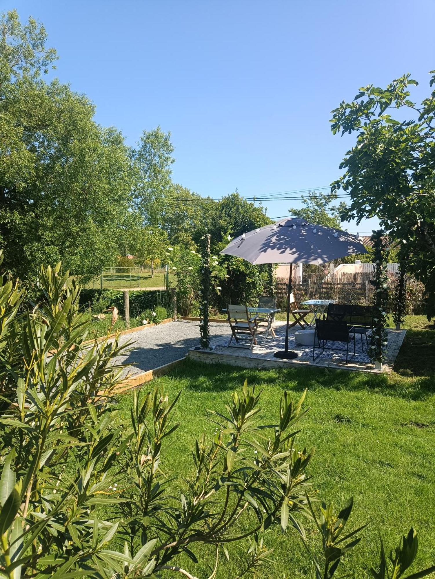 Chambre D'Hotes Les Macarons De Tata Sainte-Eulalie  ภายนอก รูปภาพ